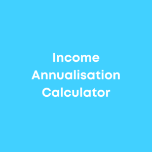 Income Annualisation Calculator